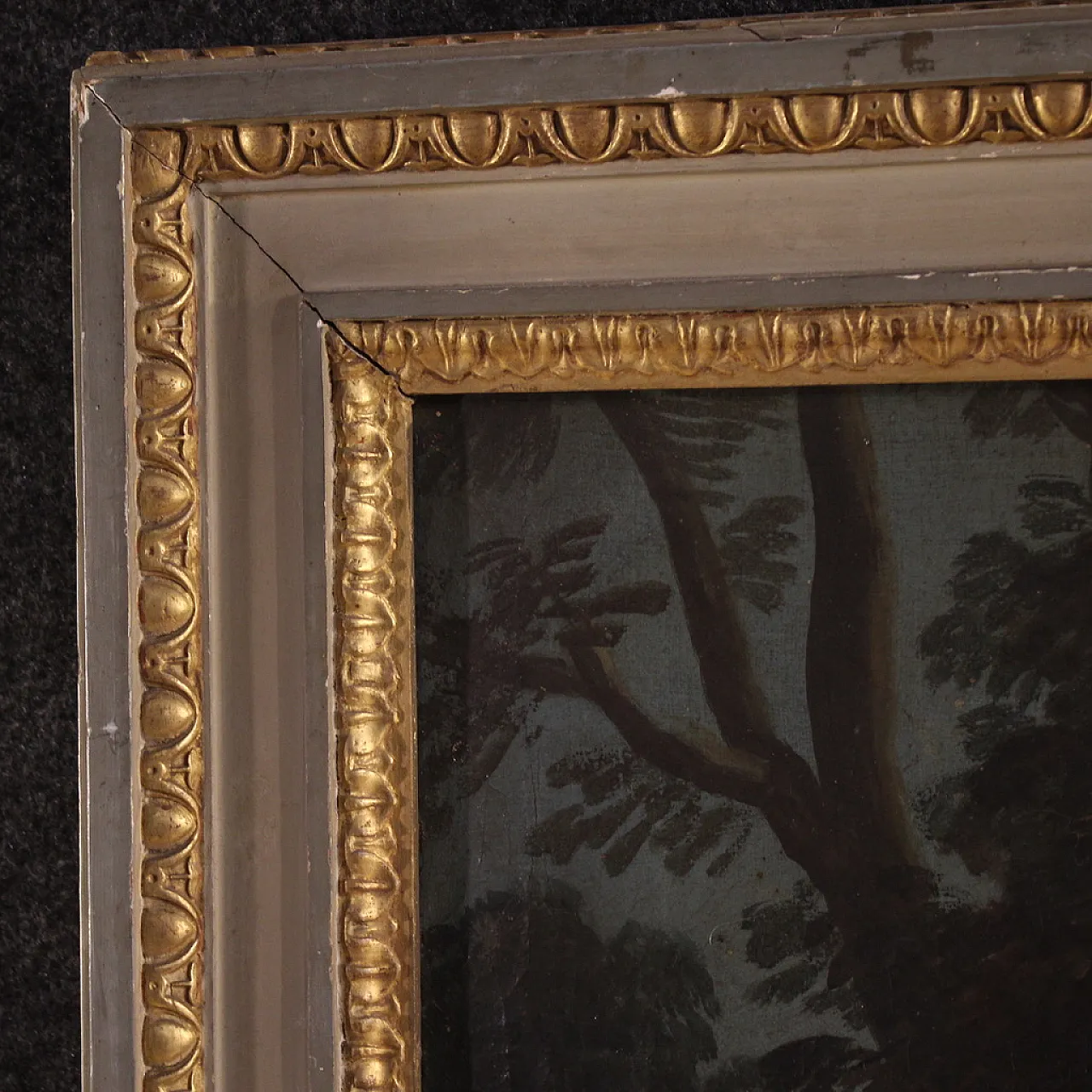 French painting of a children's game, 18th century 9