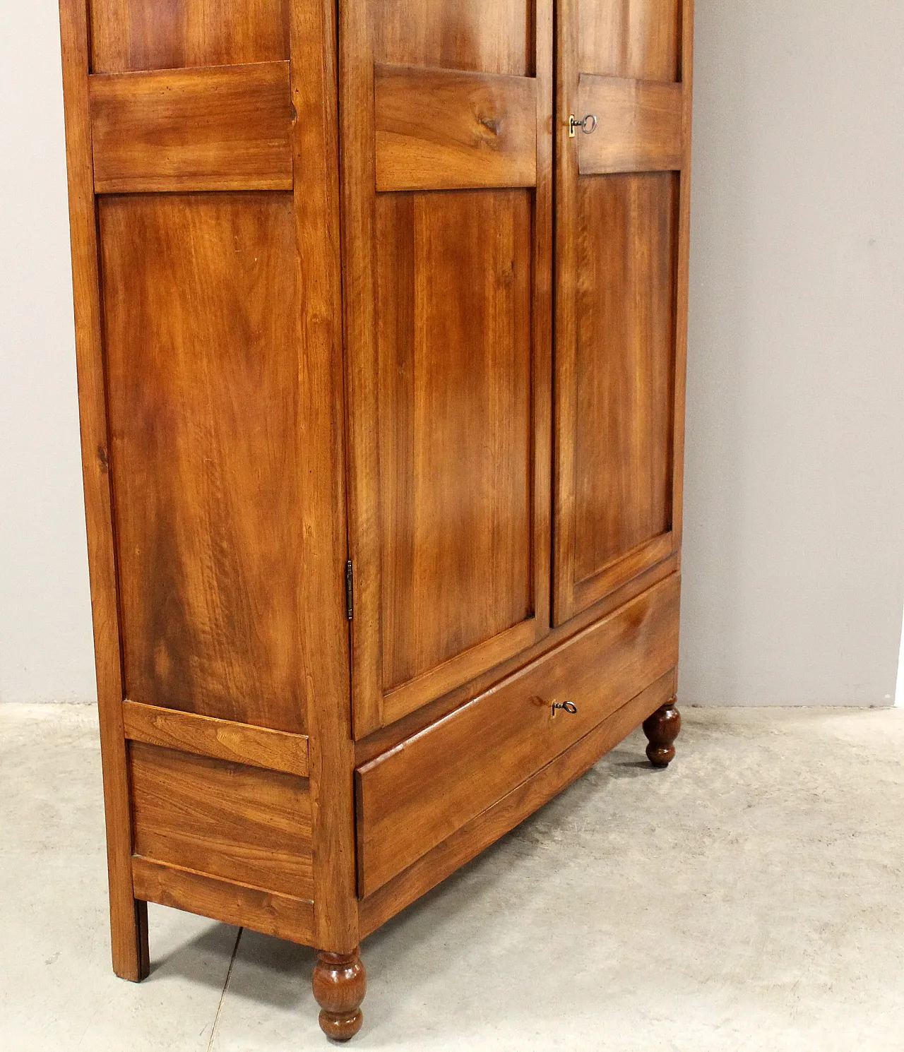 Armadio credenza Luigi Filippo in noce, '800 8