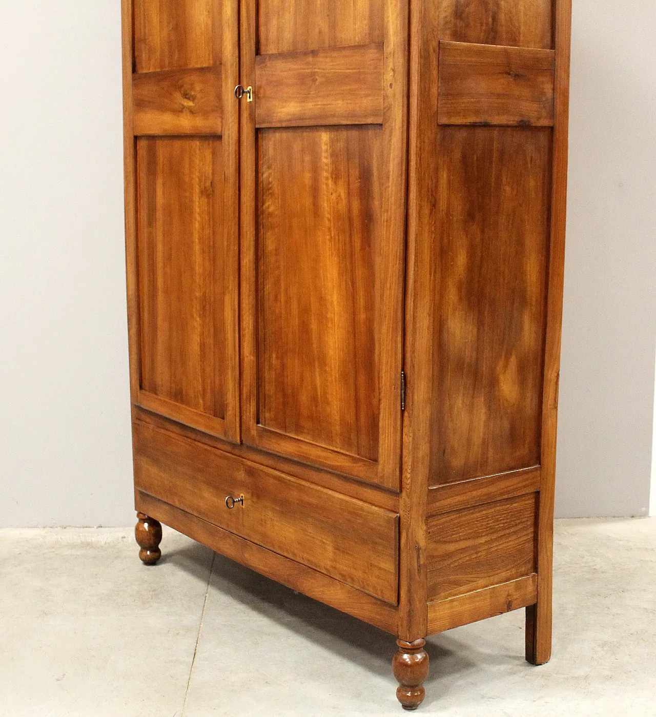 Armadio credenza Luigi Filippo in noce, '800 9
