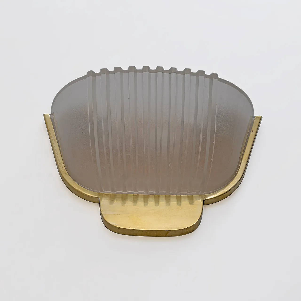 Pair of Murano glass sconces attributed to Archimede Seguso, 1940s 5