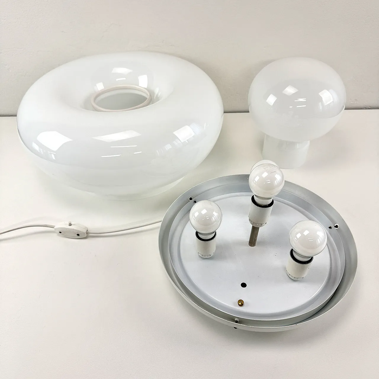 Electra table or ceiling lamp by G. Gramigna for Artemide, 1968 13