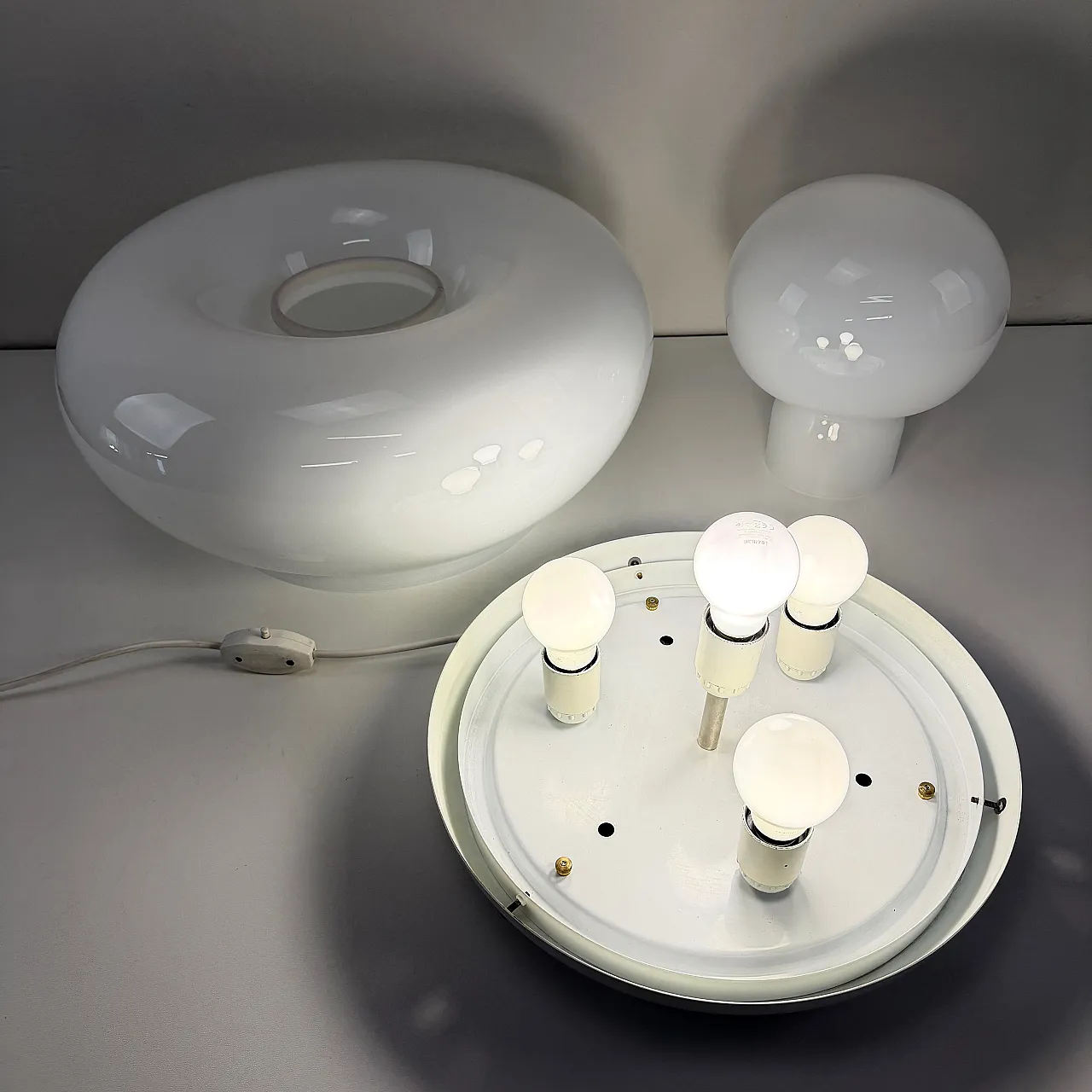 Electra table or ceiling lamp by G. Gramigna for Artemide, 1968 14
