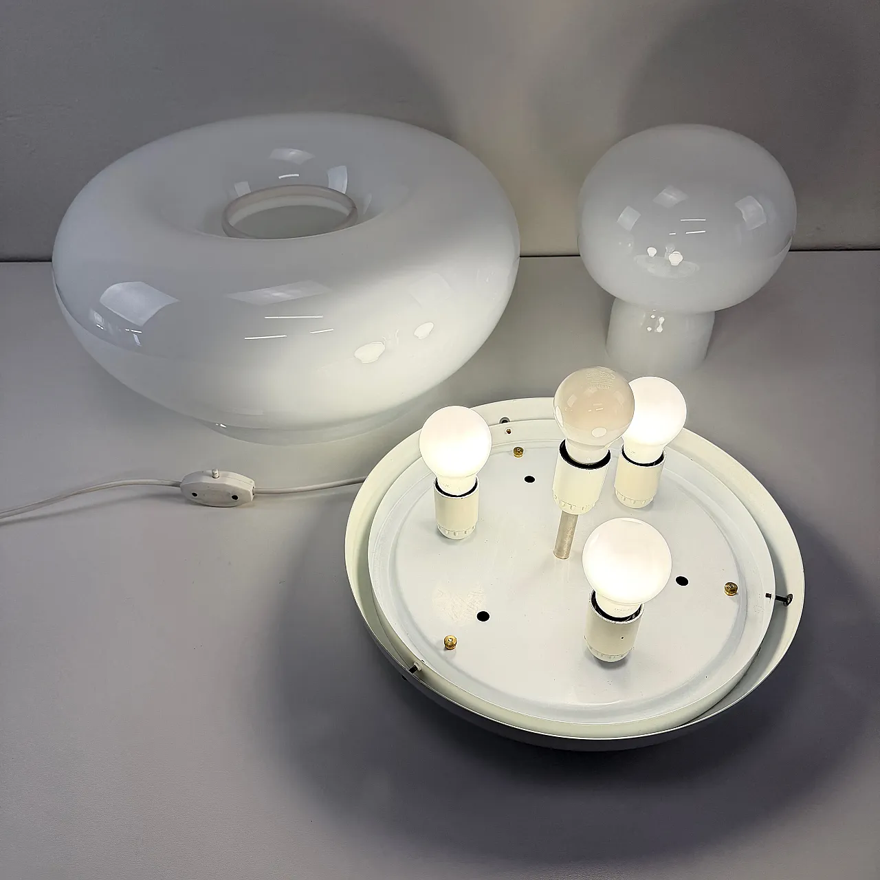 Electra table or ceiling lamp by G. Gramigna for Artemide, 1968 15