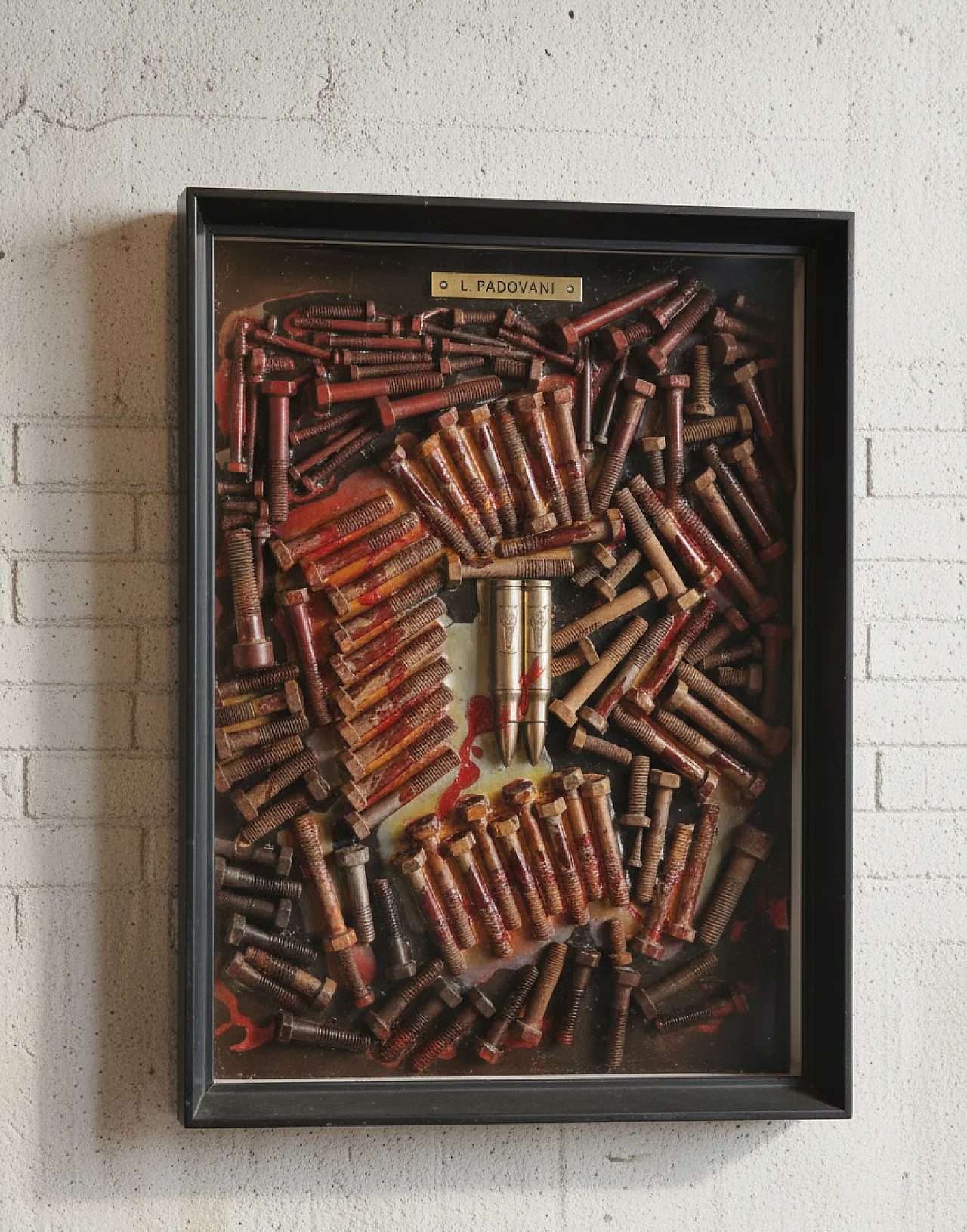 Untitled Material Composition by Leo Padovani , 90s 1