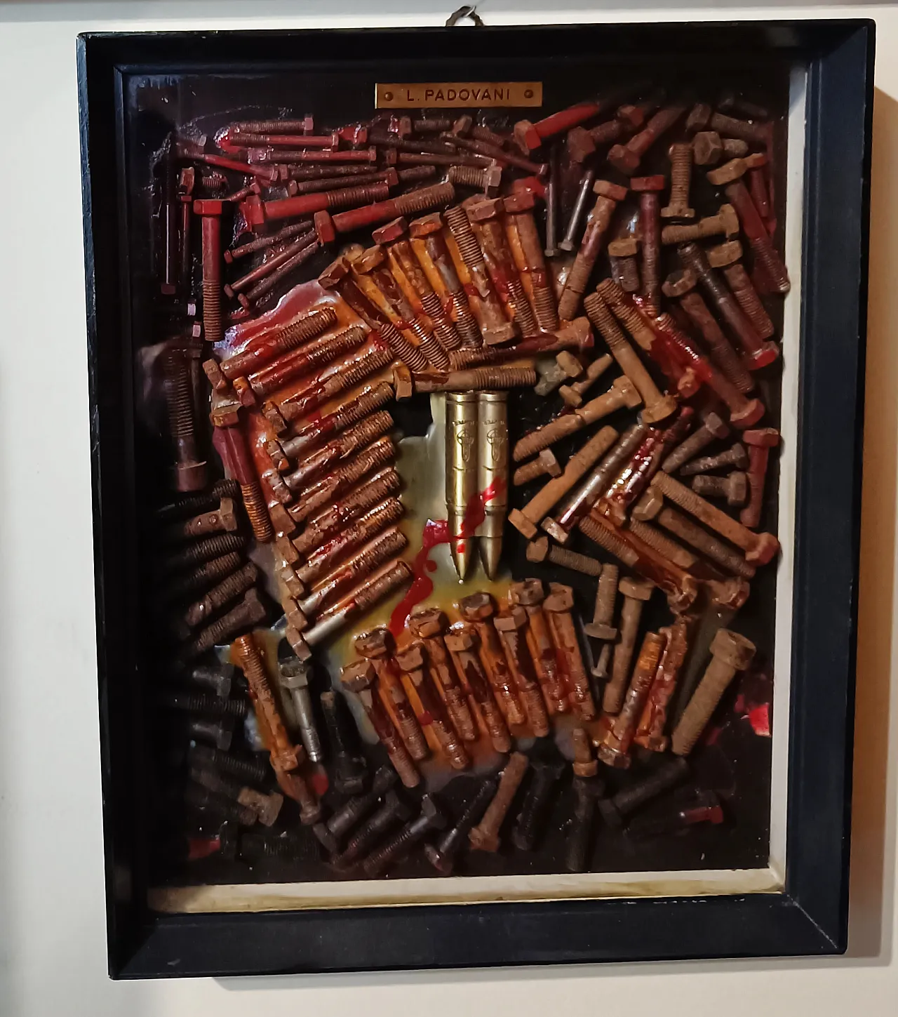 Untitled Material Composition by Leo Padovani , 90s 7