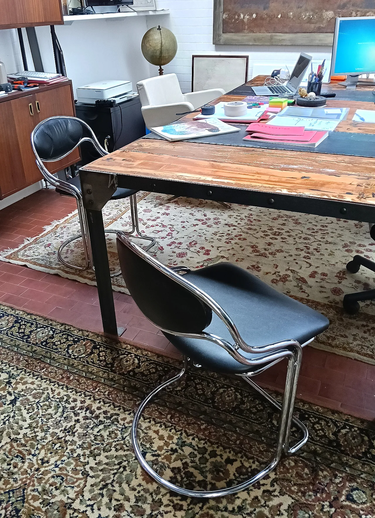 Pair of chairs Bauhaus style, 1970s 21