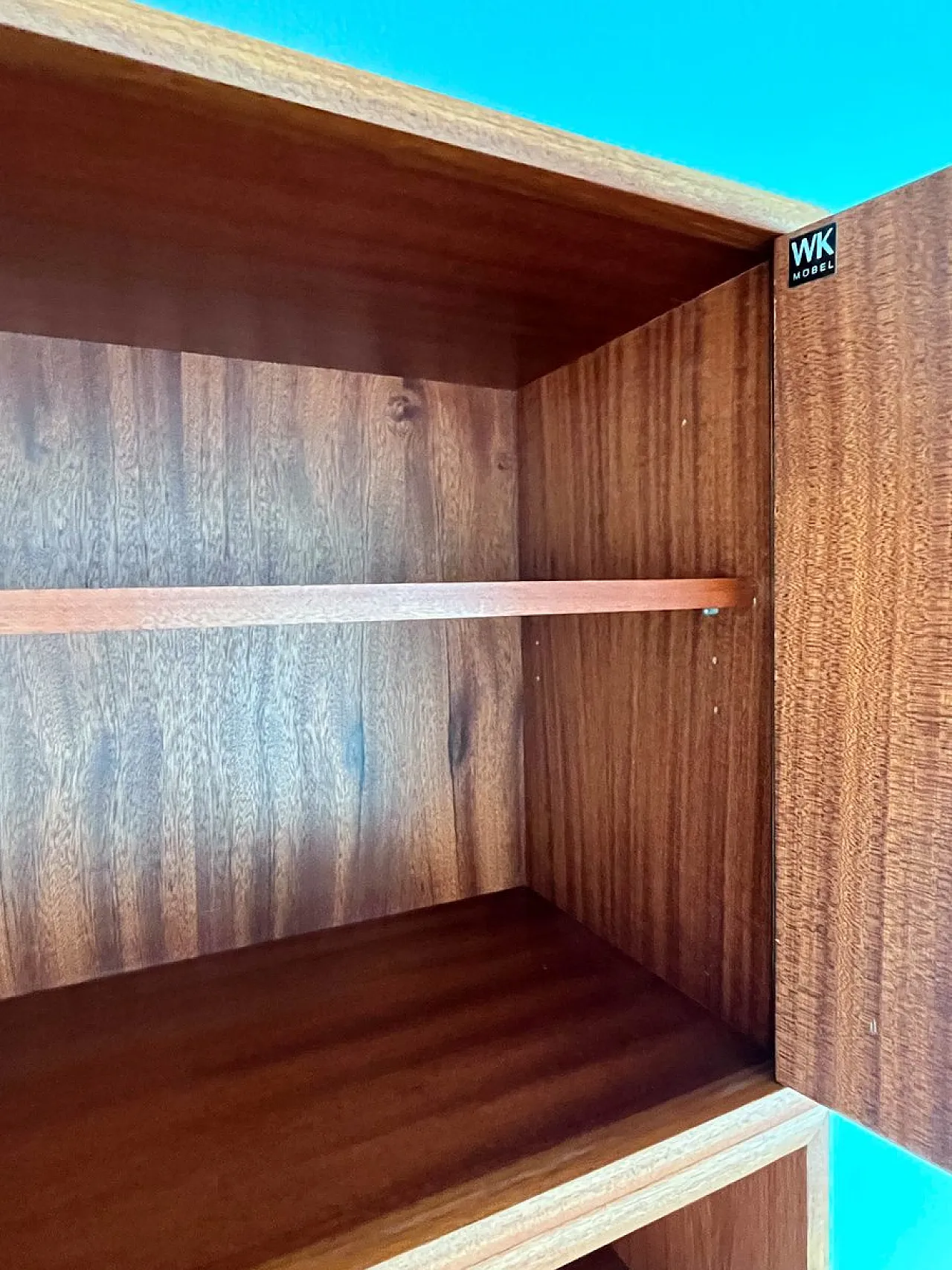 Pensile in teak di WK Möbel, anni '60 10