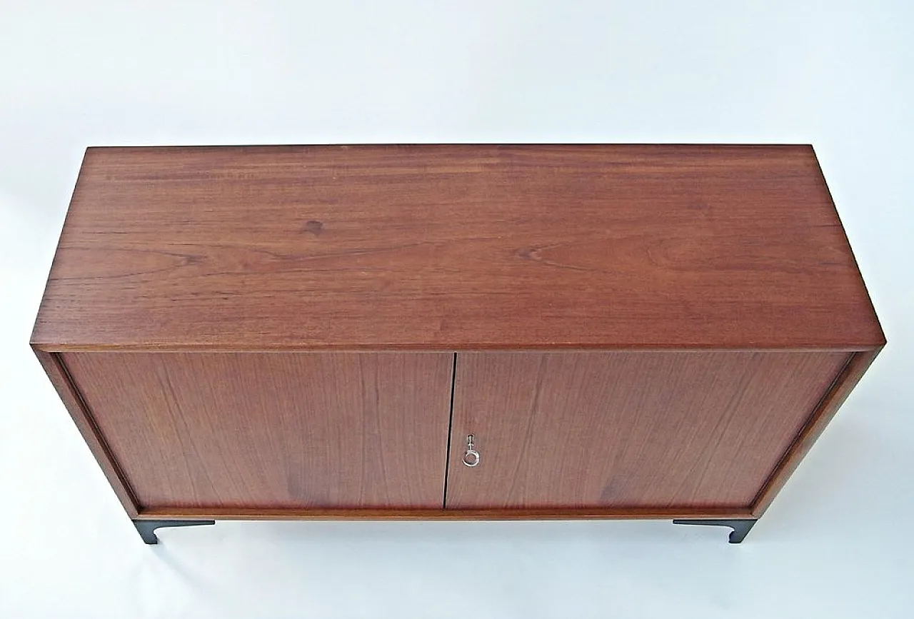 Credenza in teak di WK Möbel, anni '60 10