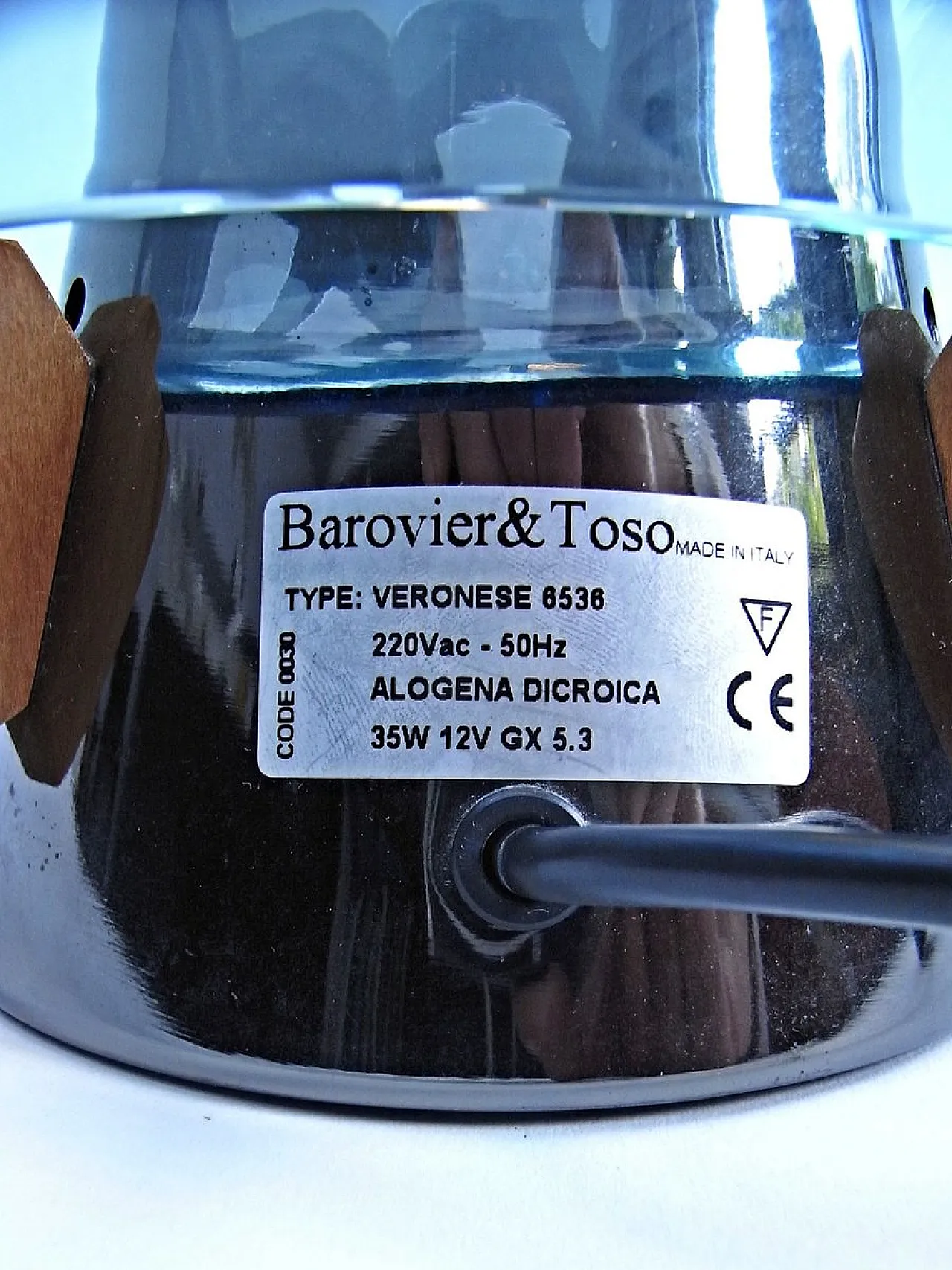 Lampada Veronese di Umberto Riva e Barovier & Toso, anni '80 13