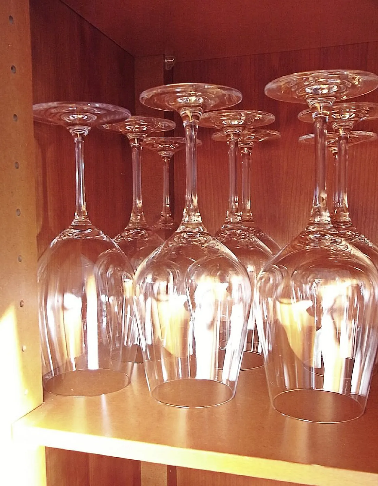 Mobile torre in legno di ciliegio, anni '90 9