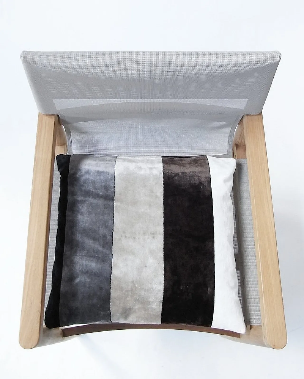 Sedia Road in teak e velluto di Rodolfo Dordoni per Roda, anni 2000 19