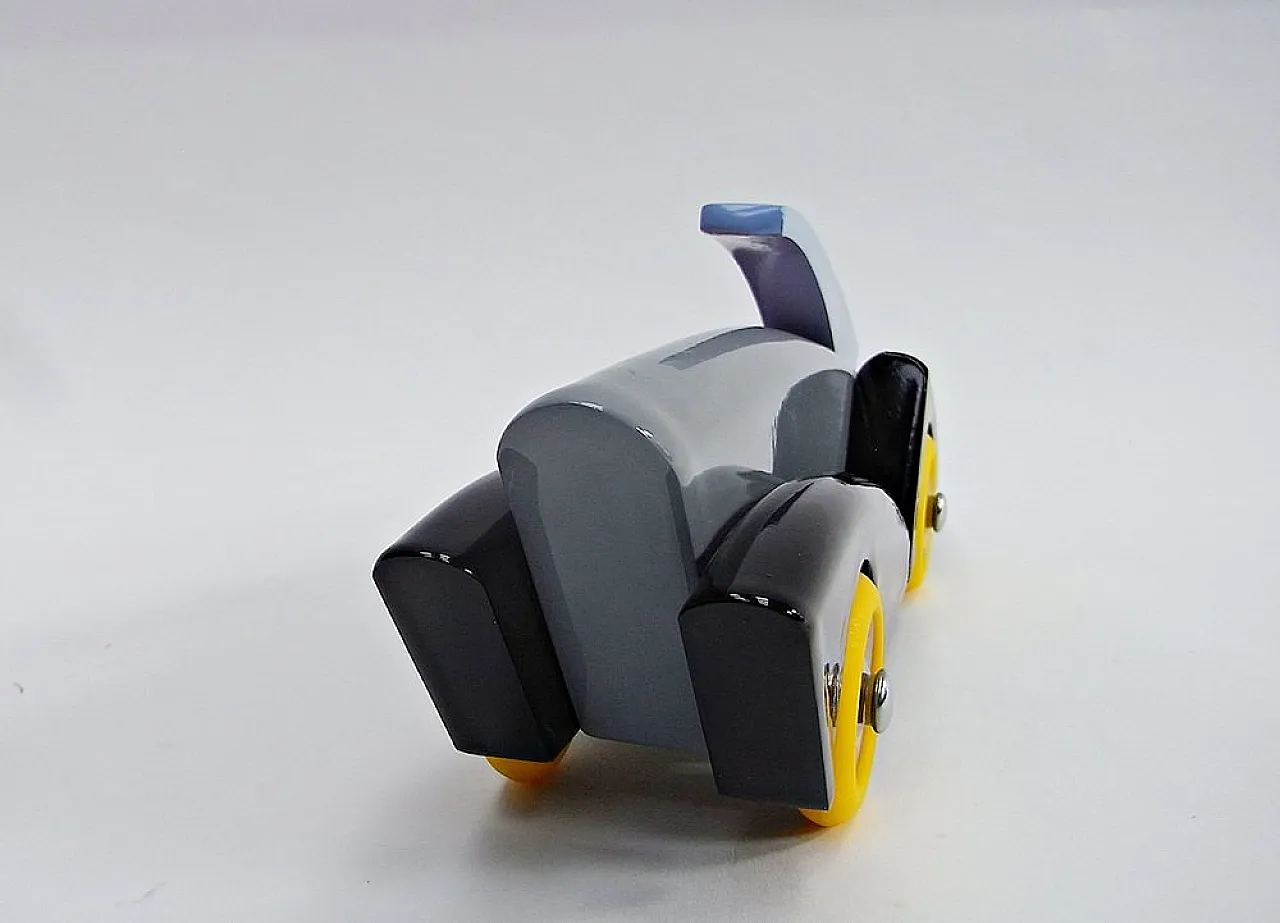 Abstract model car in lacquered wood by Vilac, 2000s 3