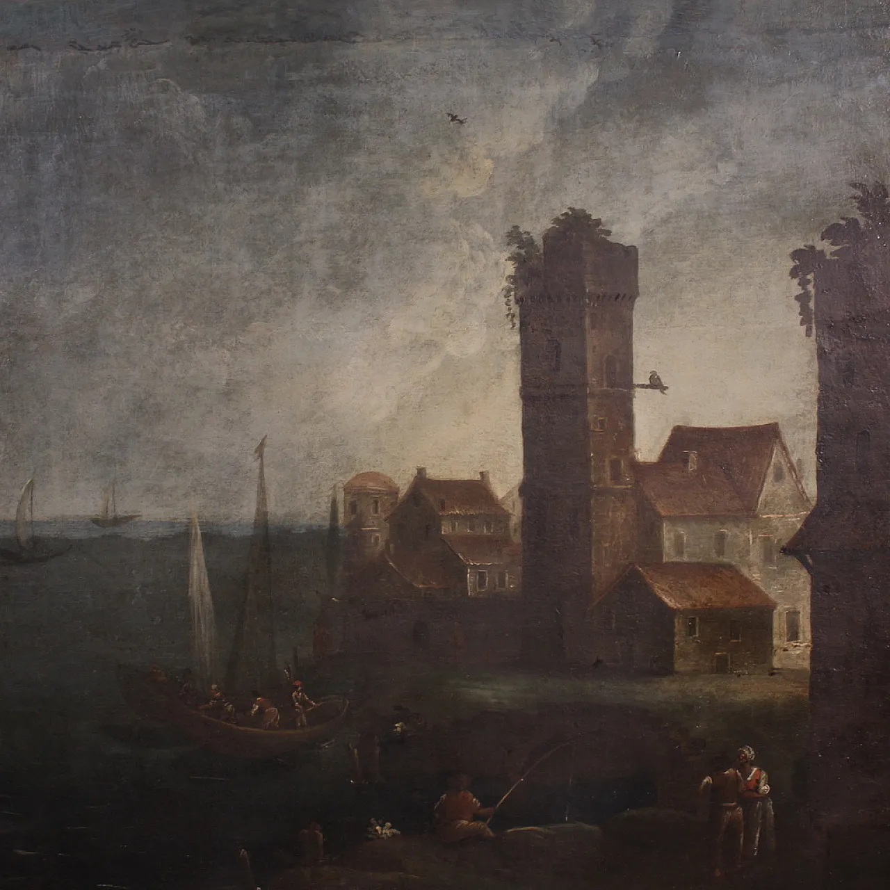 French marine painting, 18th century 1