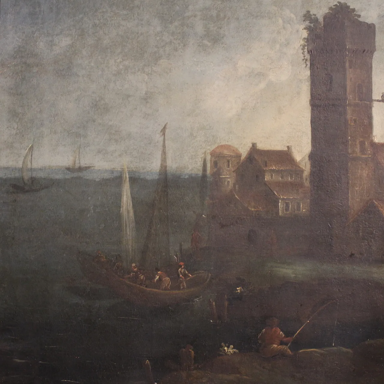 French marine painting, 18th century 7