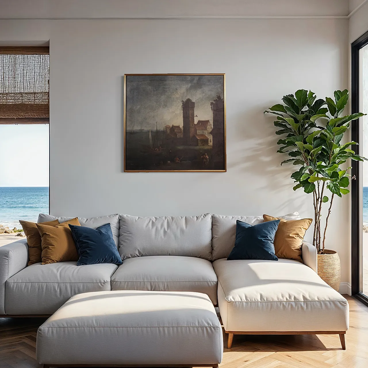 French marine painting, 18th century 9