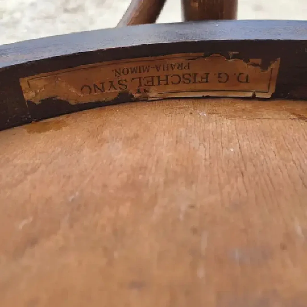 Coppia di sedie in legno curvato Thonet, anni '20 5