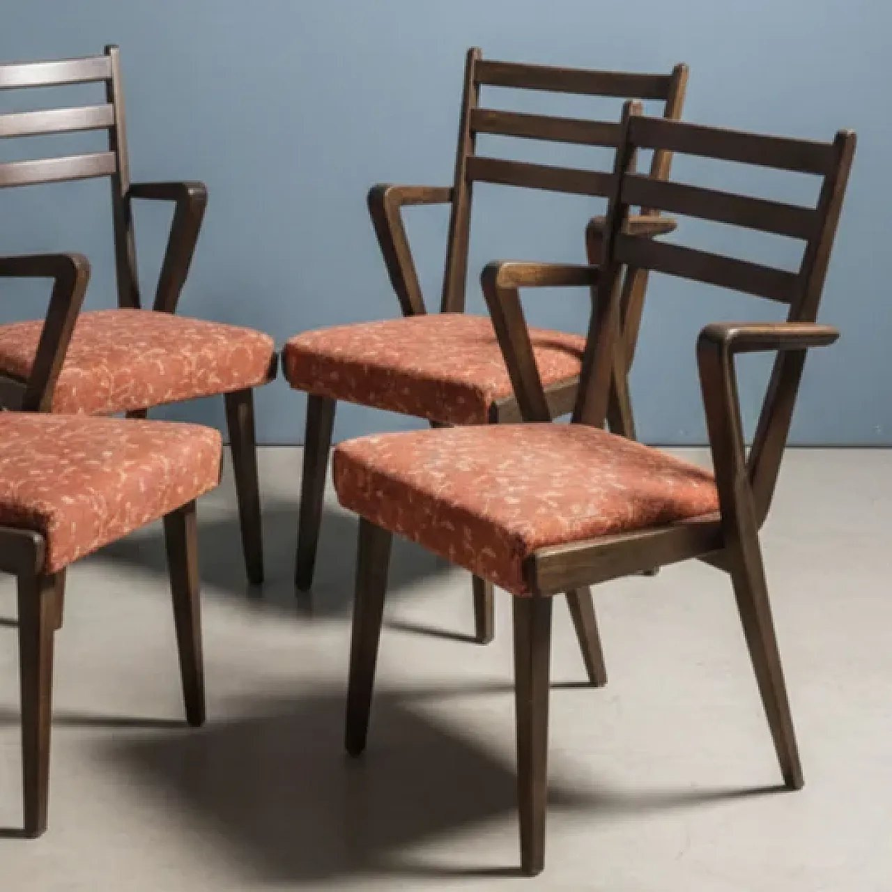 4 Sedie Mid-Century di Jitona, anni '70 4