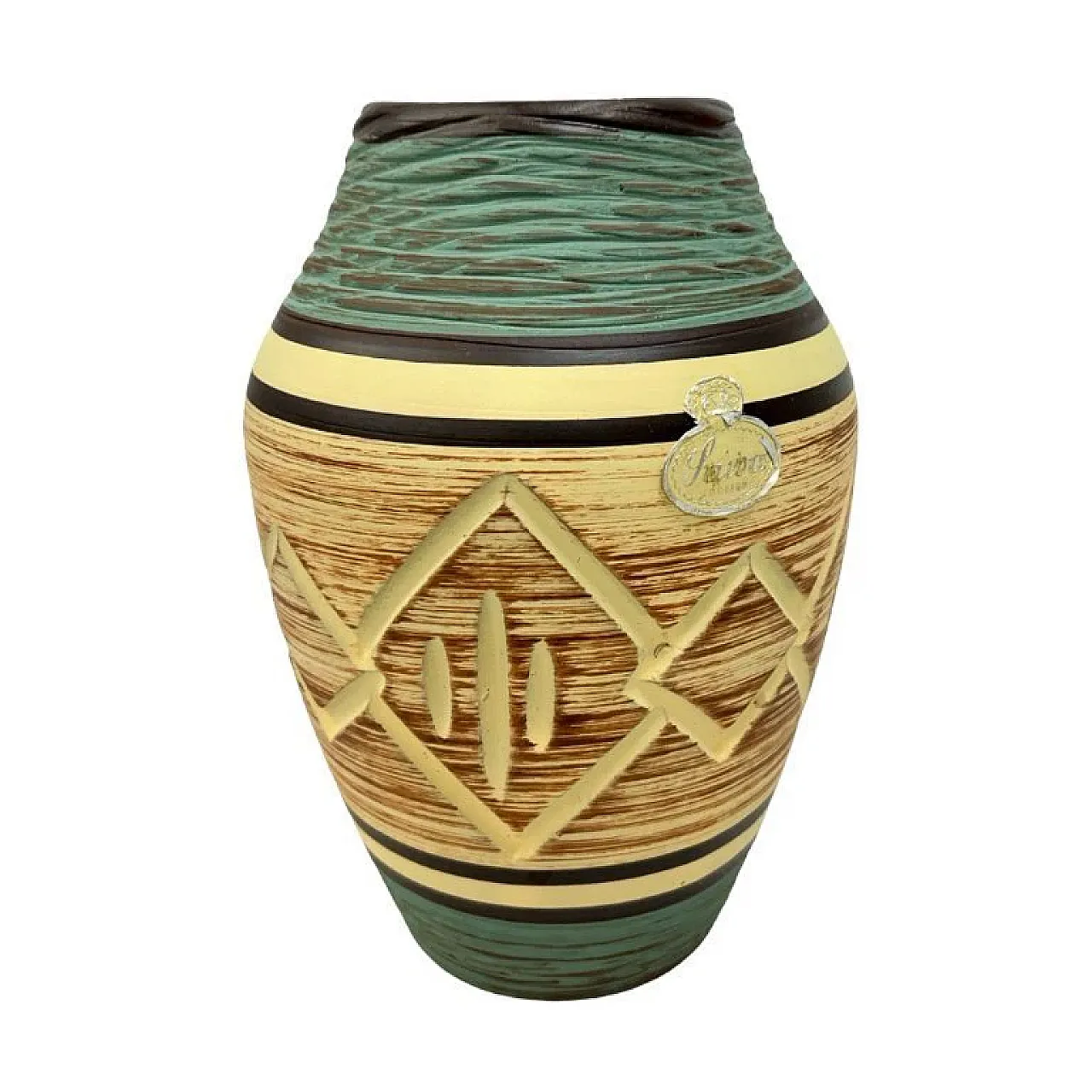 ESR Sawa 256-15 Mid-Century Modern vase, 1960s 1