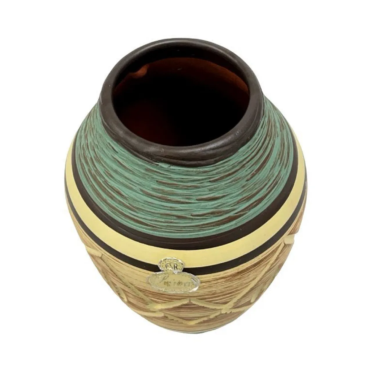 ESR Sawa 256-15 Mid-Century Modern vase, 1960s 5