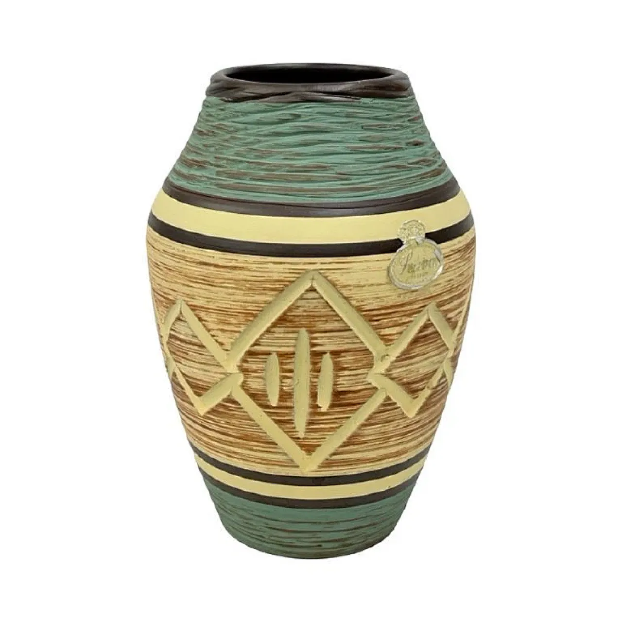 ESR Sawa 256-15 Mid-Century Modern vase, 1960s 7