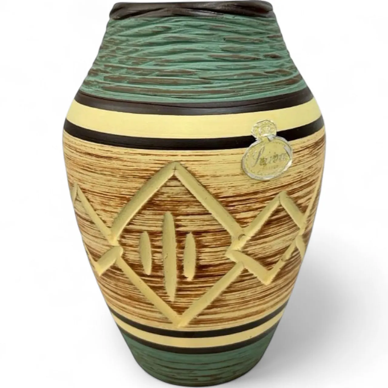 ESR Sawa 256-15 Mid-Century Modern vase, 1960s 8