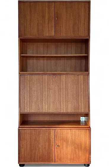 Pensile in teak di WK Möbel, anni '60