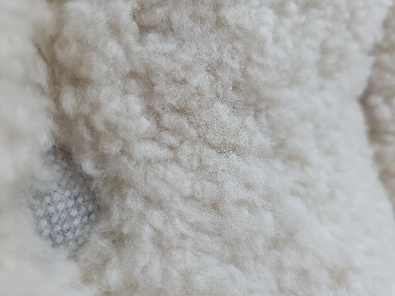 Danish design, reupholstered armchair, genuine sheepskin, 1960s 10