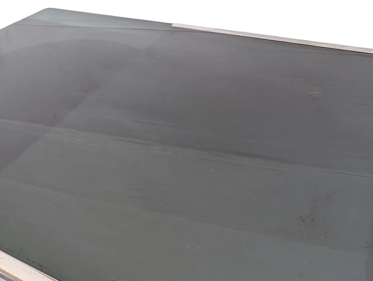 Francois Monnet style rotating glass coffee table, 1970 5