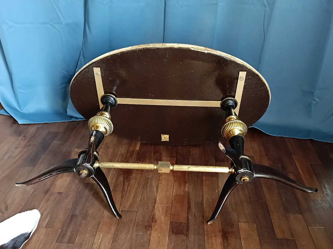 Service table Neoclassical style, 50s 7