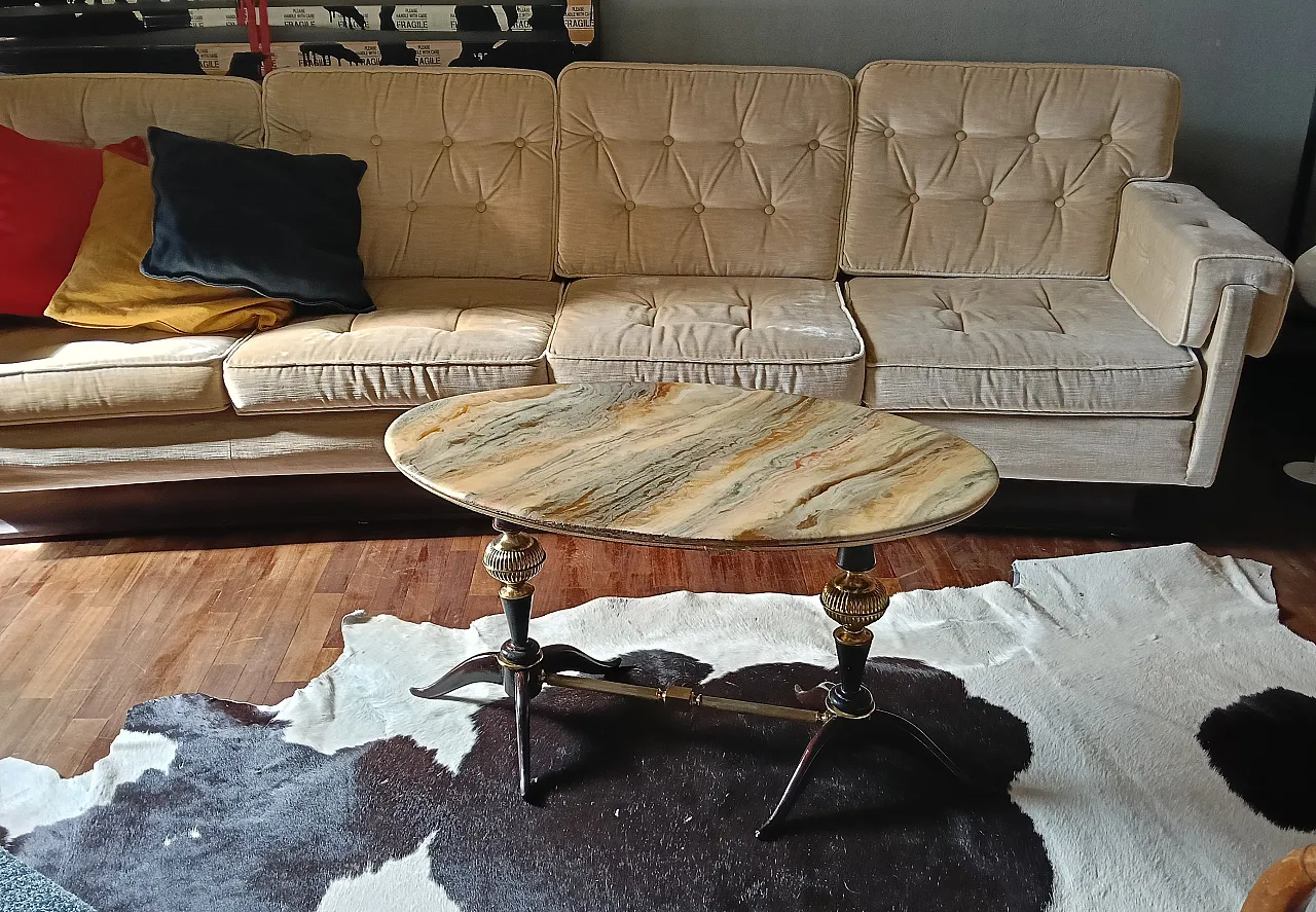 Service table Neoclassical style, 50s 9