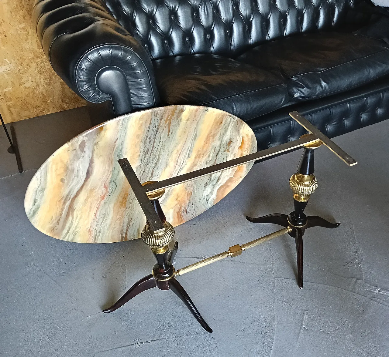 Service table Neoclassical style, 50s 11