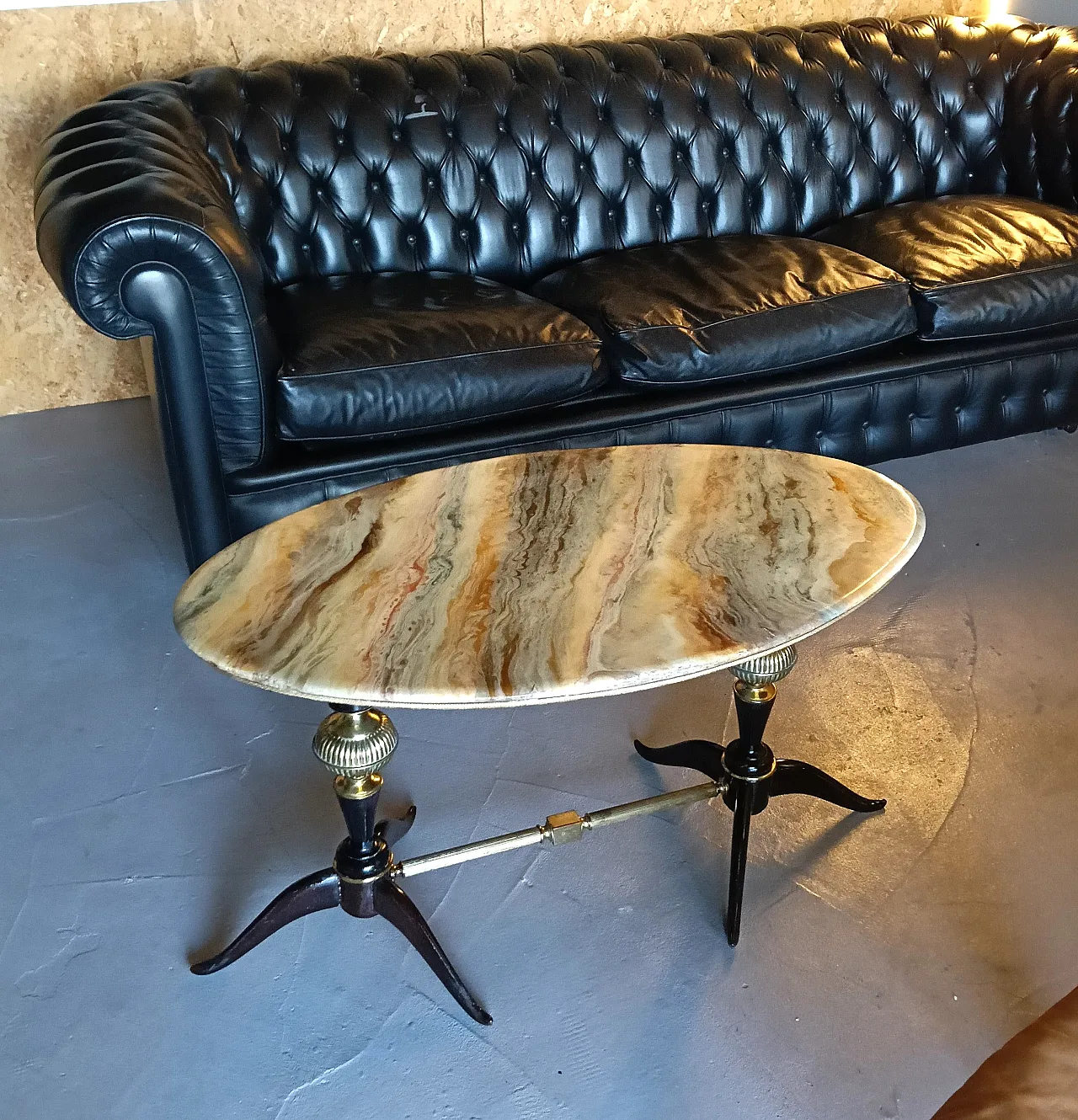 Service table Neoclassical style, 50s 12