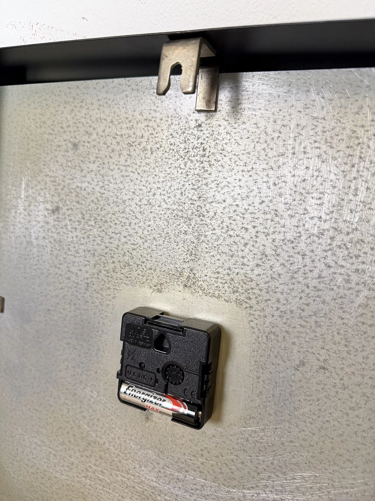 Black Industrial Square Wall Clock from Pragotron, 1970s 18