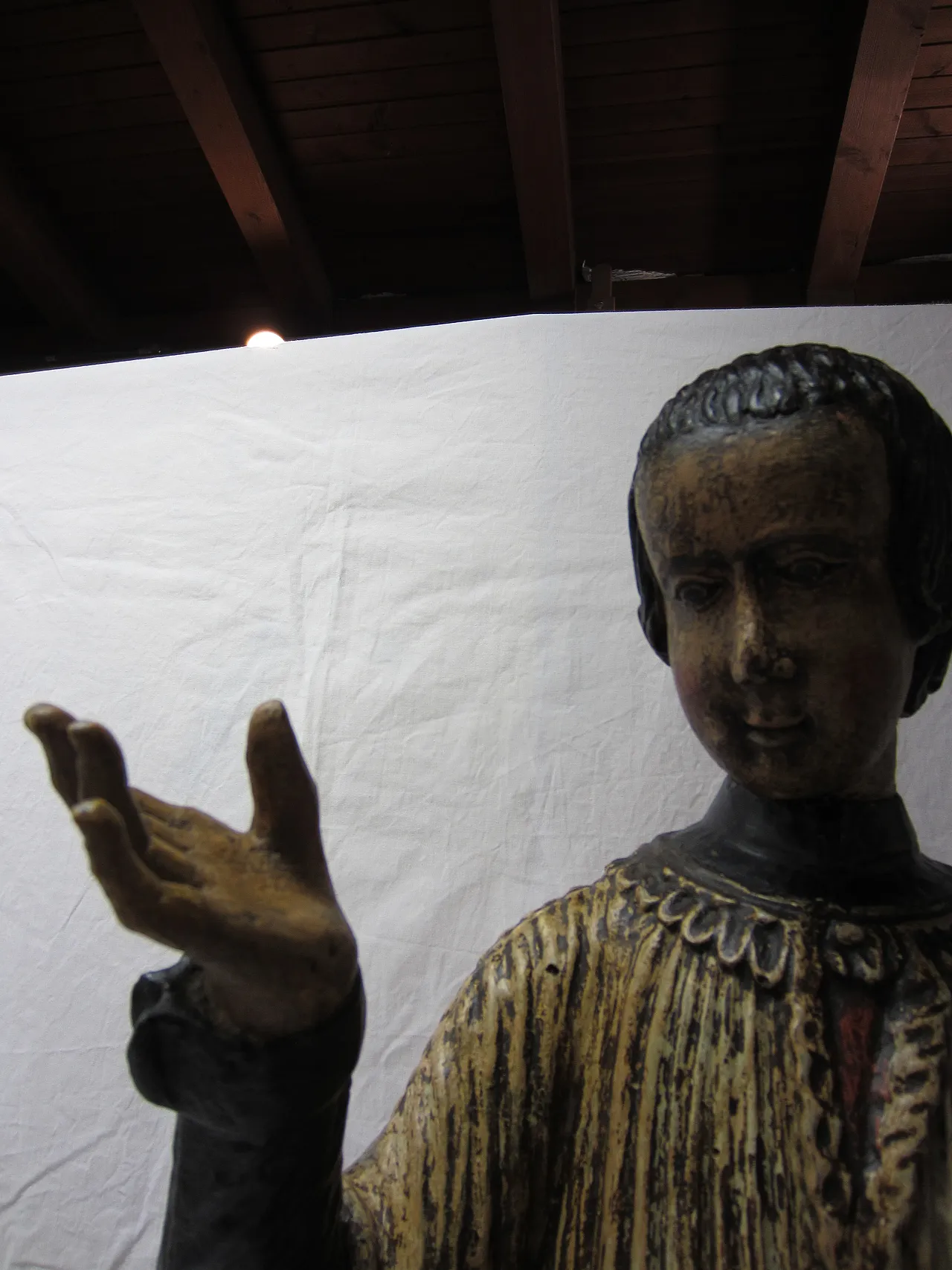 Polychrome wooden sculpture, 17th century 14