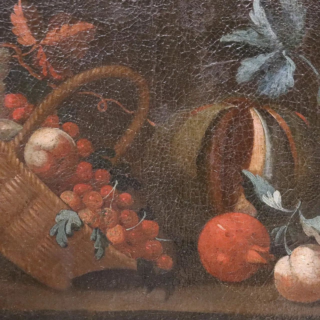 Natura morta olio su tela, '700 7