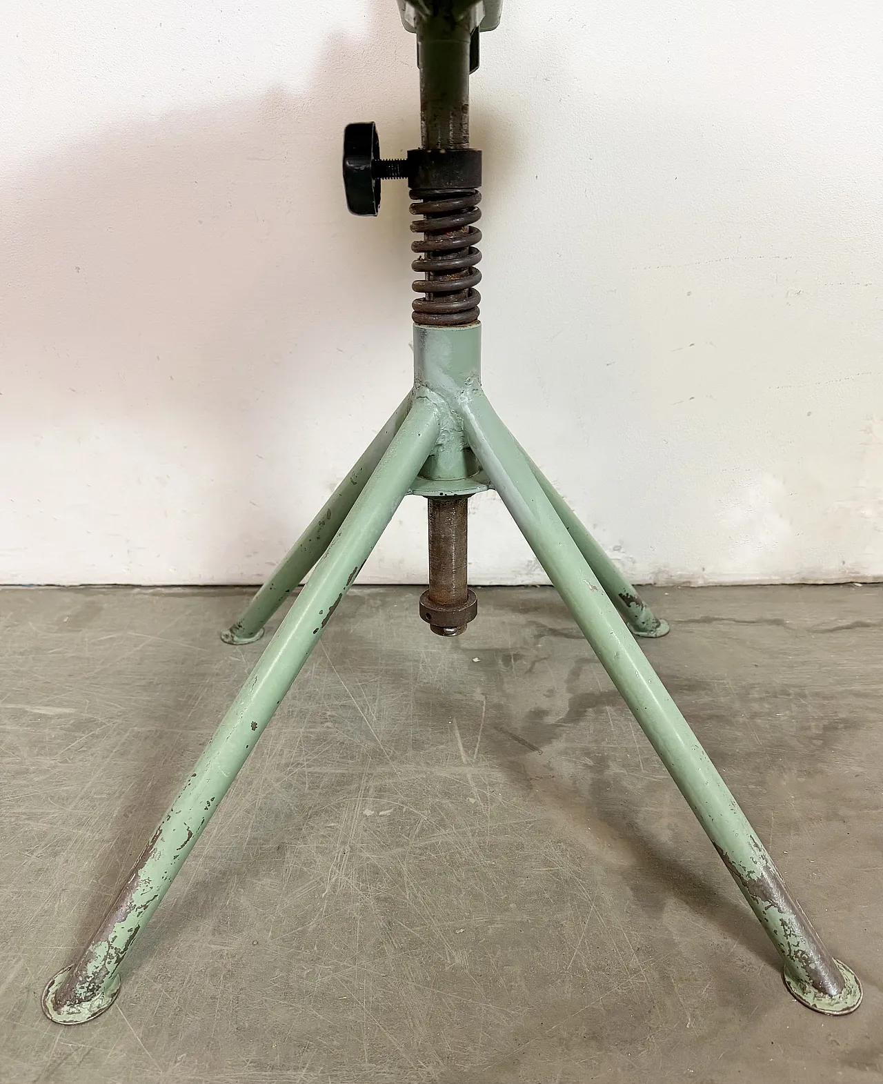 Green Industrial Workshop Chair, 1950s 10