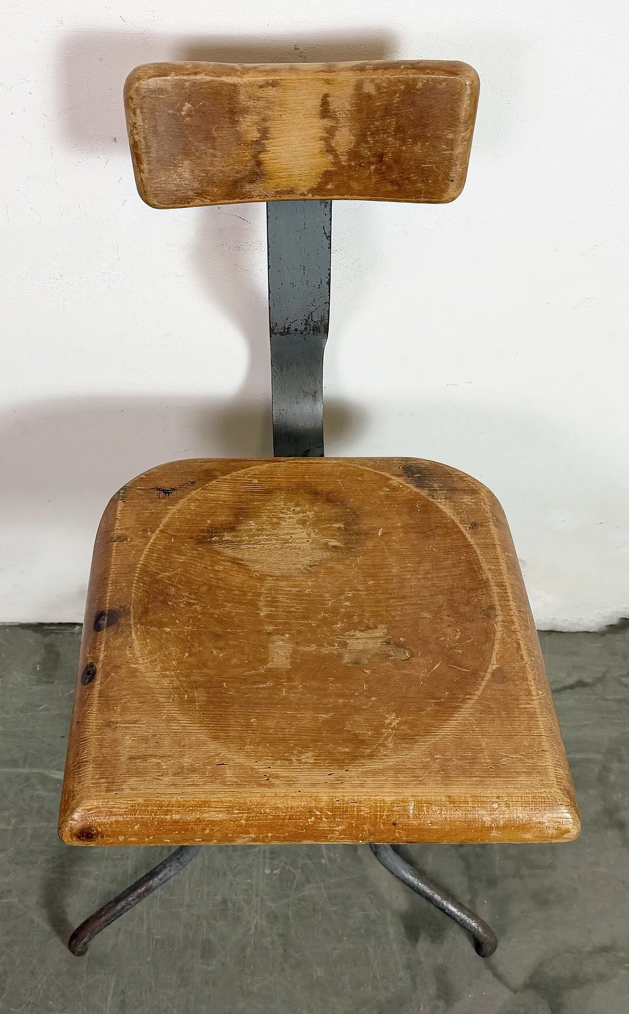 Industrial Factory Swivel Chair, 1950s 7