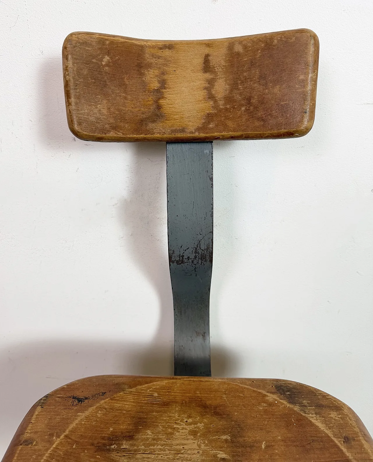 Industrial Factory Swivel Chair, 1950s 8