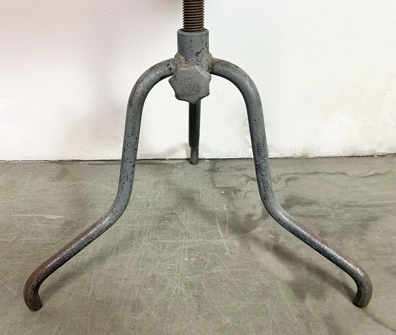 Industrial Factory Swivel Chair, 1950s 10