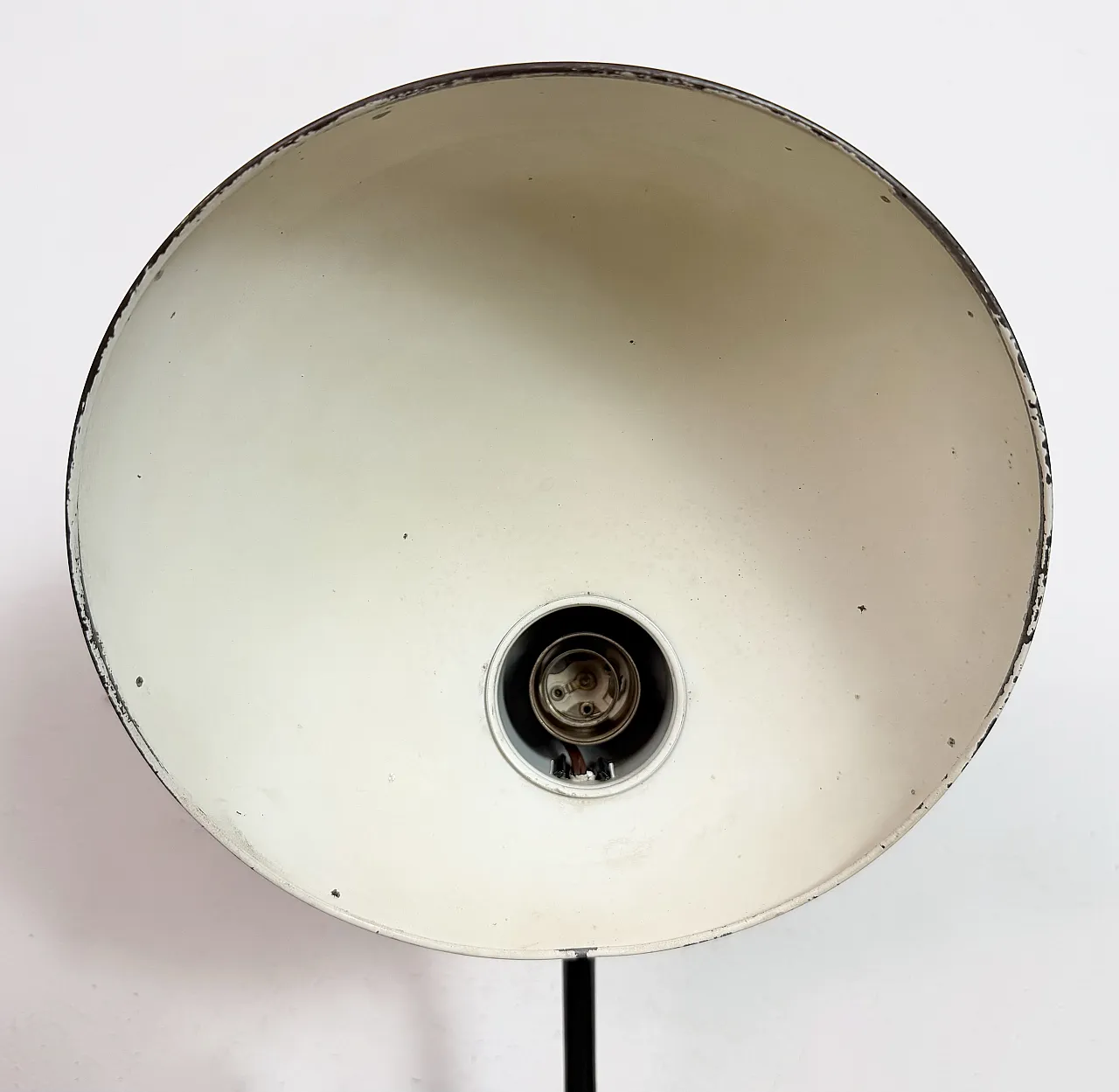 Black Industrial Bauhaus Table Lamp from Escolux, 1930s 16