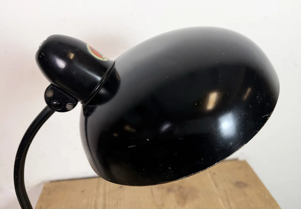 Black Industrial Bauhaus Table Lamp from Escolux, 1930s 19