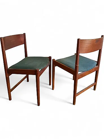 Pair of Kurt Østervig Sibast Teak Chairs, 1960s