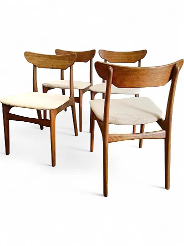 4 teak chair by Schønning & Elgaard, 1950s