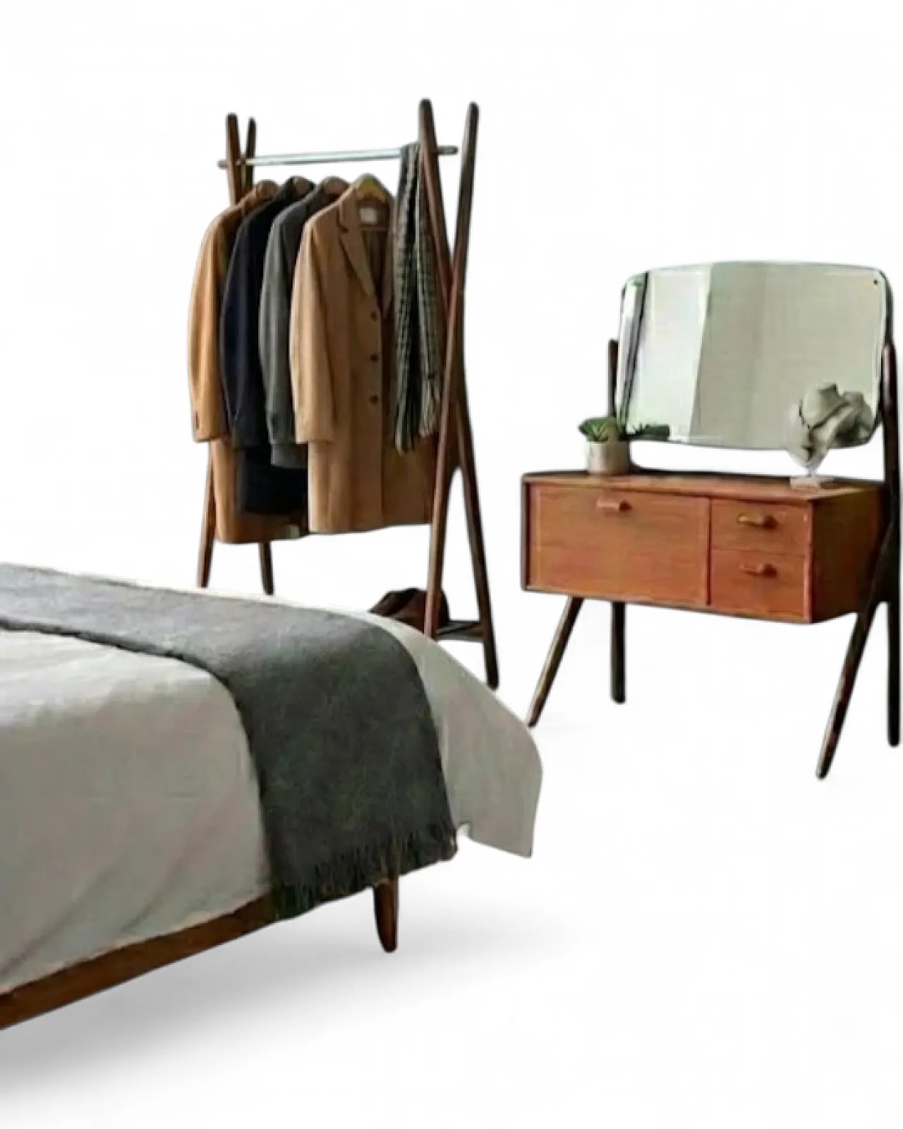 Danish teak dressing table, 1950s 7