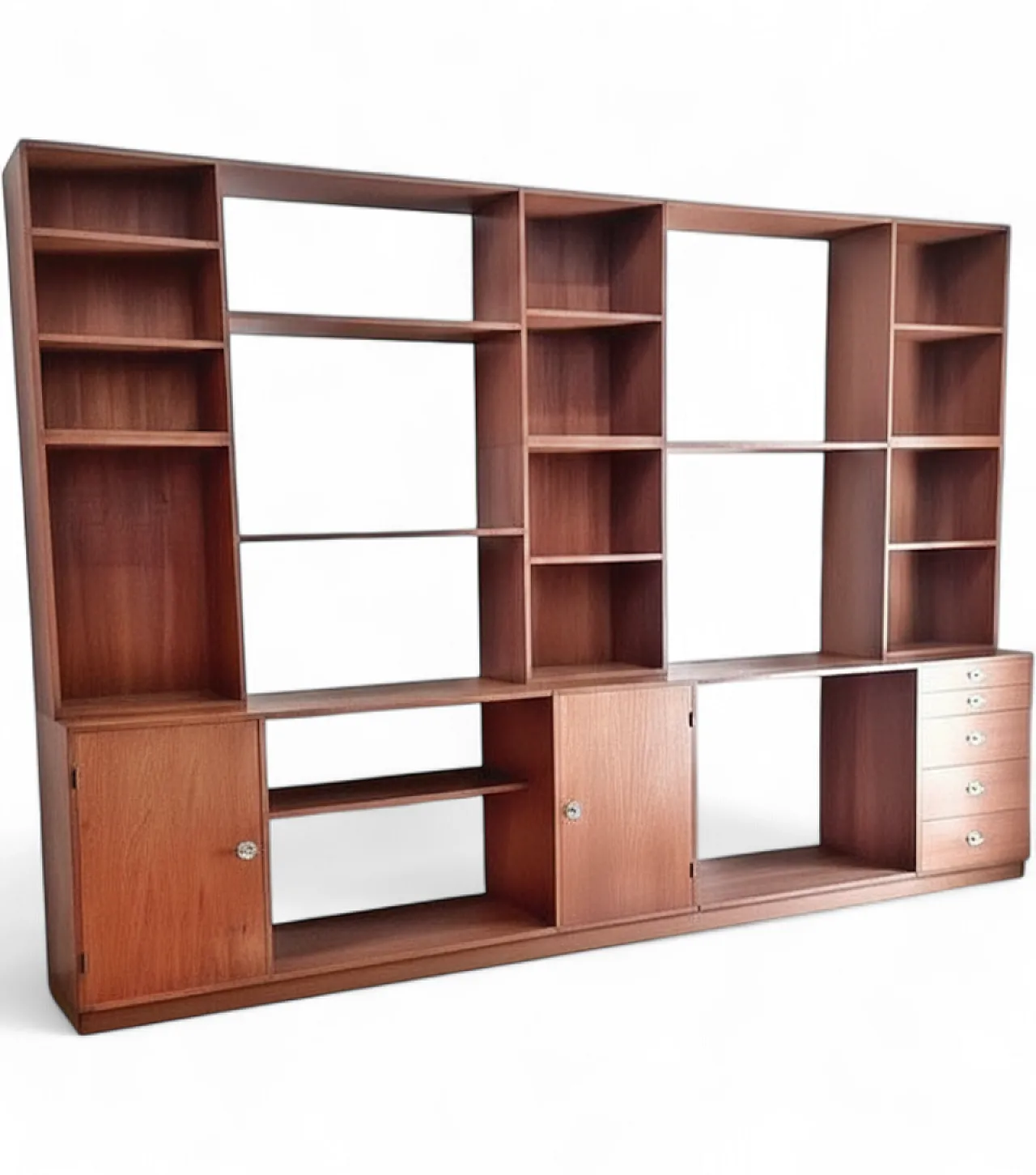 Cresco Bookcase by Finn Juhl for France&Son in teak, 1966 8