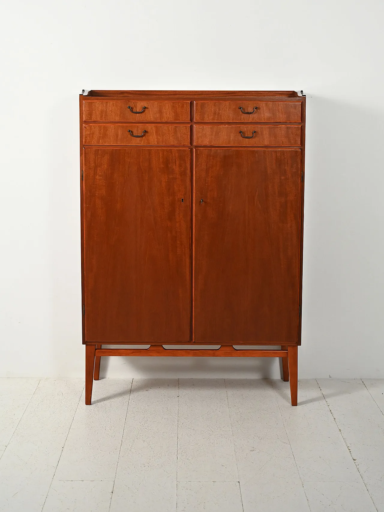 Scandinavian mahogany cabinet, 1950s 2