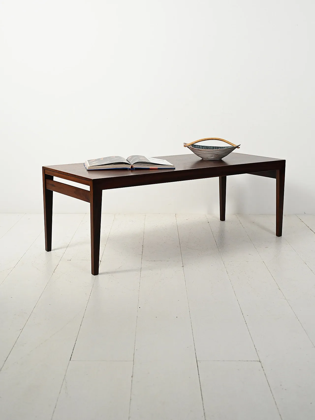 Rosewood coffee table by Severin Hansen for Haslev Møbelsne 1