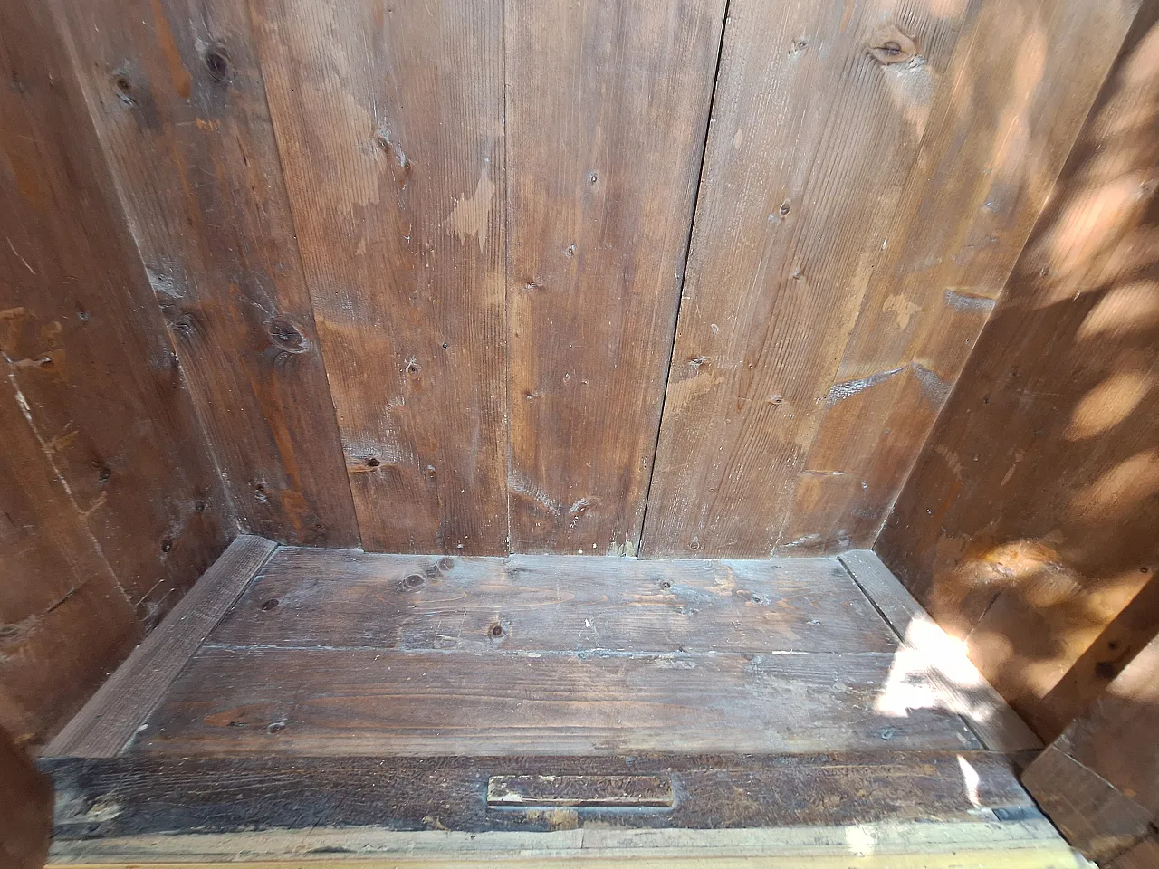 Austrian painted wardrobe with polychrome decorations,  19th century 24