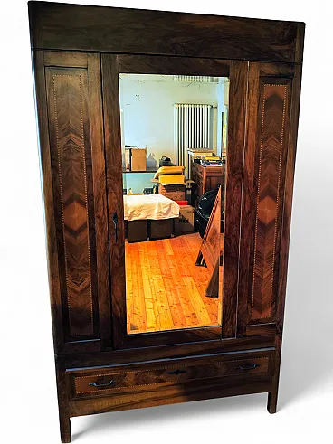Armadio in legno di noce, primi '900