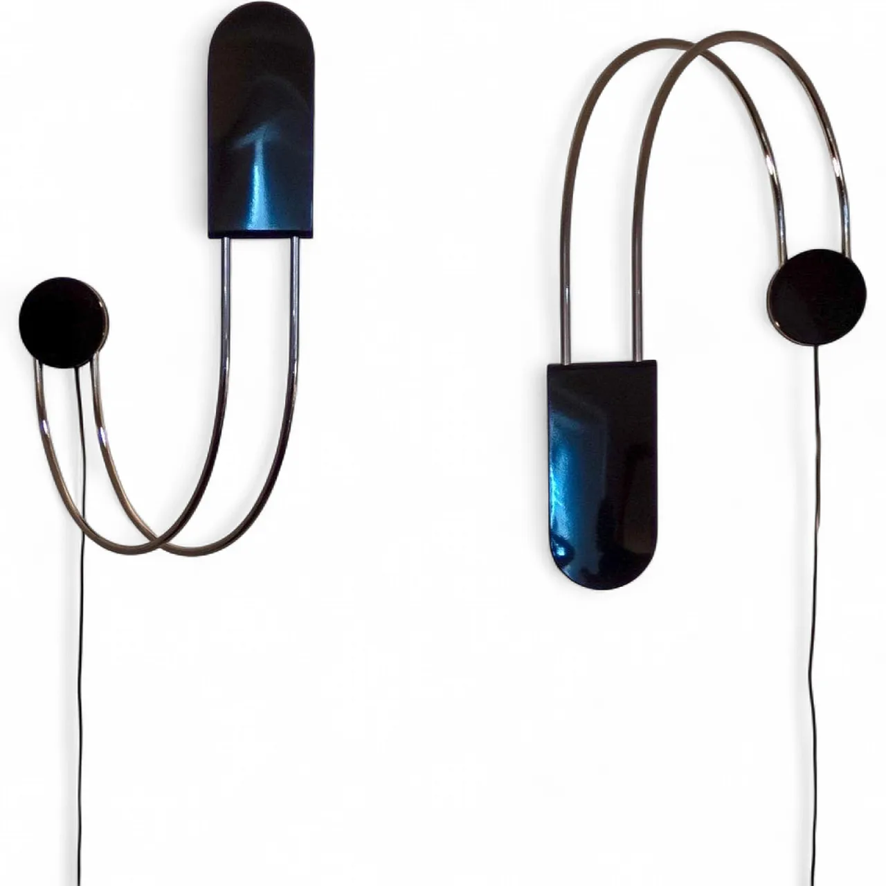 Pair of wall lights Gesto by Bruno Gecchelin for Skipper, 1970s 21